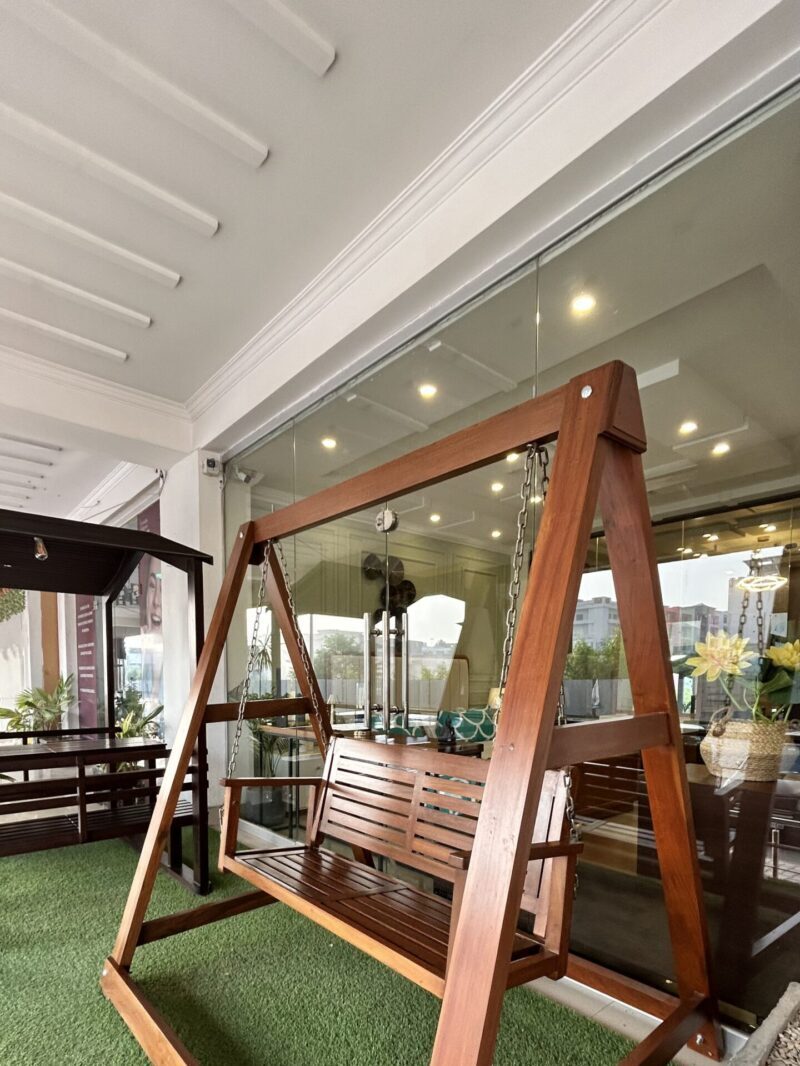 IMG_4024 Wooden Swing Bench