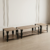 3-Piece Sculpted Coffee & Side Table Set