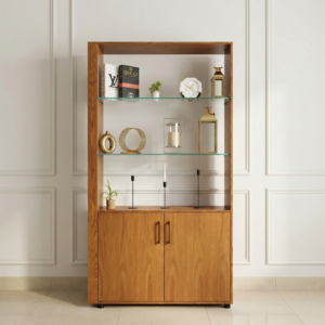 The Aria Glass & Oak Partition