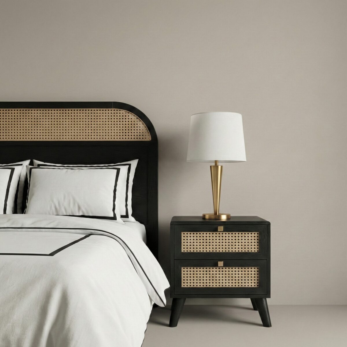 cane-bedset-sidetable1 Cane Bed Set