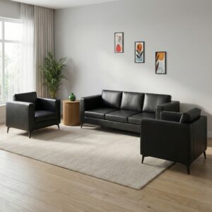 Classical Leatherite Sofa