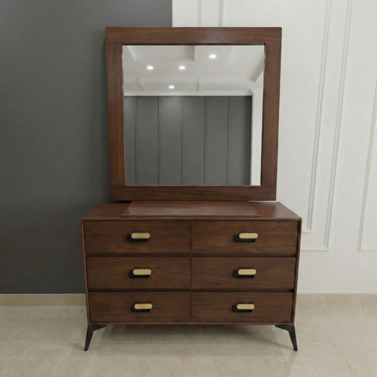 sledge-bedset-dresser Sledge Bed Set