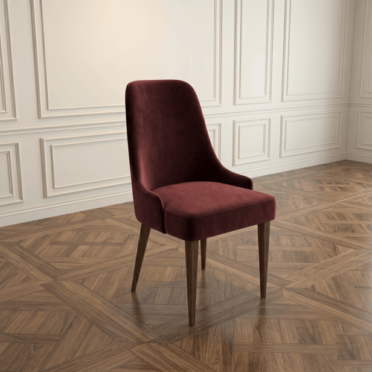 The Cedar Suede Dining Set