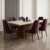 The Cedar Suede Dining Set